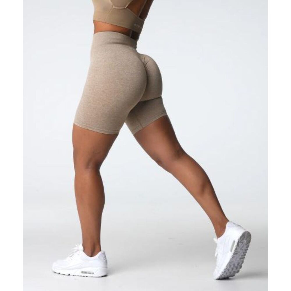 NVGTN Tan Athletic Shorts